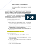 Categorías de Análisis de La Entrevistas Concepción de Enseñanza