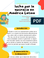 La Lucha Por La Democracia en América Latina