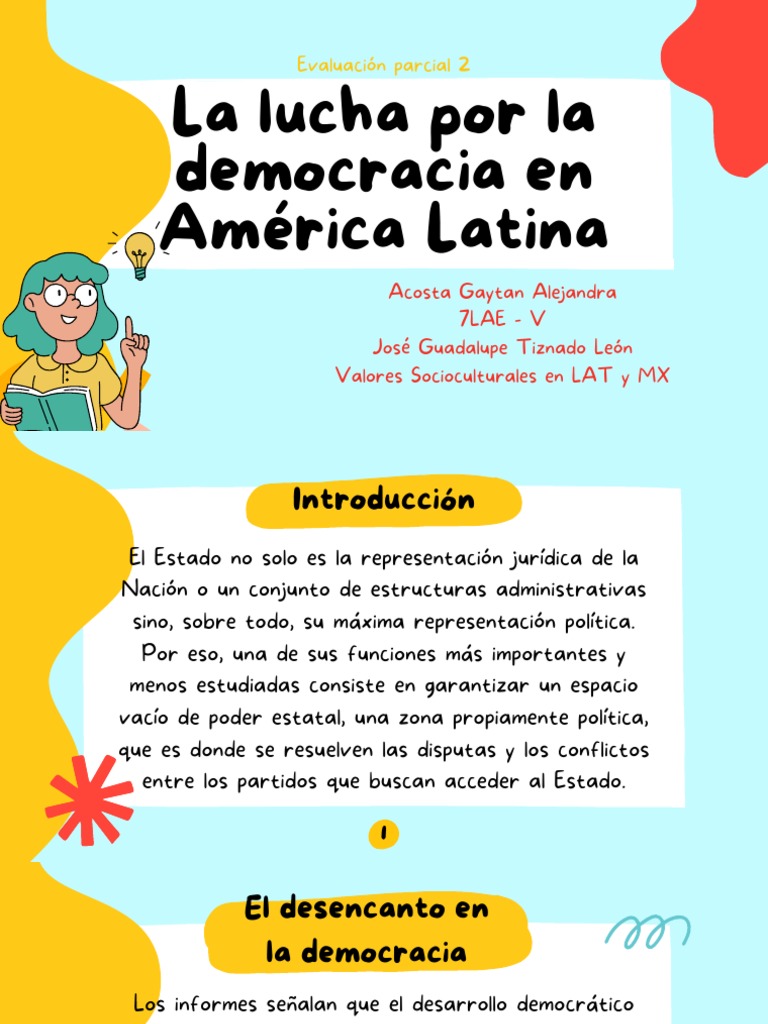 Lucha por la democracia en América Latina | PDF | Democracia ...