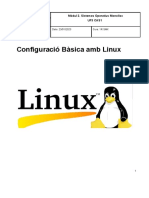 Configuració Bàsica Amb Linux: Jordi Roig Valldeperez