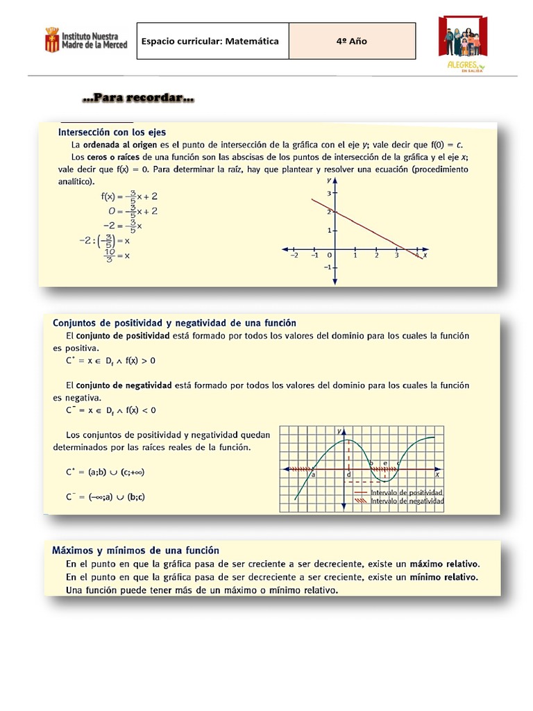 Funciones Matemáticas PDF