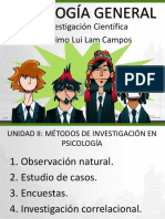 Métodos Investigación Psicología