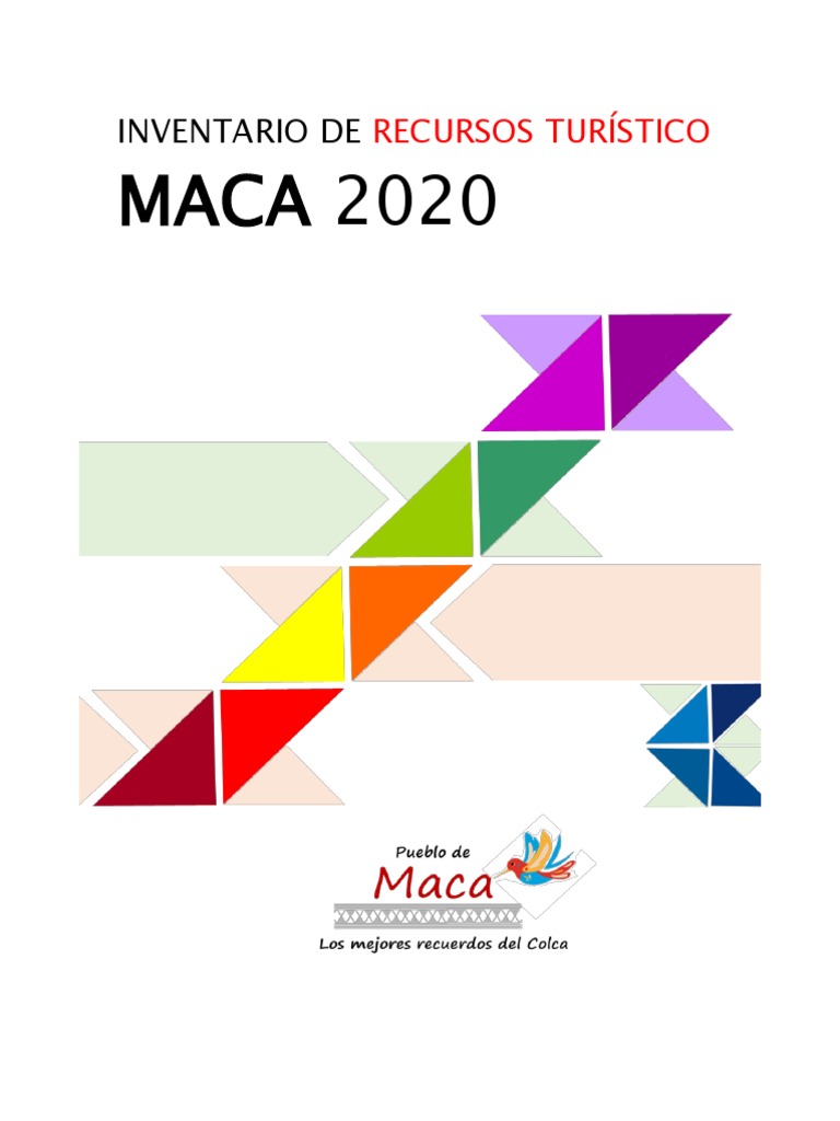 000 Irt Del Distrito de Maca 2020 PDF Turismo