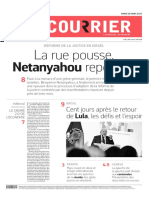 La Rue Pousse,: Netanyahou Repousse