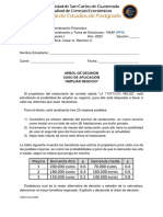 Árbol de Decisión Caso de Aplicación "Ampliar Negocio": CARC/marzo-2023