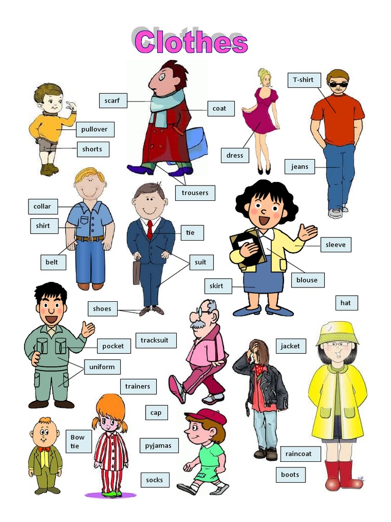 Clothes 1 Picture Dictionaries - 31278 | PDF
