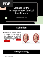 Cervical Cerclage: Green-Top Guideline No. 75 | PDF | Preterm Birth ...