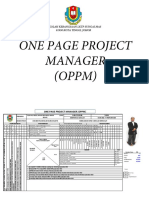 One Page Project Manager (OPPM) : Sekolah Kebangsaan LKTP Sungai Mas 81930 Kota Tinggi, Johor