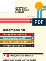 Pengendalian Internal Dalam Organisasi