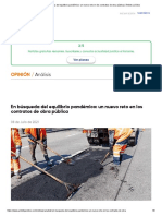 En Búsqueda Del Equilibrio Pandémico - Un Nuevo Reto en Los Contratos de Obra Pública - Ámbito Jurídico