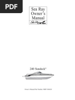 Download Manual Sea Ray 240 by Julio_Cancun SN63875612 doc pdf