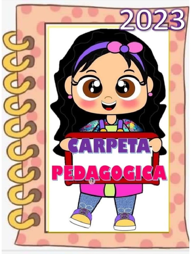Portada para Carpeta Pedagógica Inicial | PDF | Tecnología de