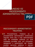 Derecho Procesal Administrativo - UNIDAD XII