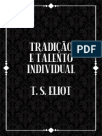 2 Tradição e Talento Individual - T. S. Eliot