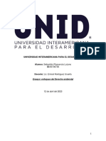 Universidad Interamericana para El Desarrollo: Ensayo: Enfoques Del Derecho Ambiental