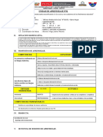 " " I. Datos Generales: Unidad de Aprendizaje N°01