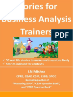 Stories For Business Analysis Trainers v7