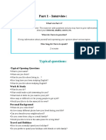 Speaking Guide For FCE