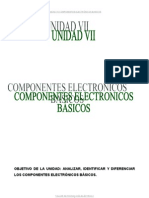 Unidad Vii - Componentes Electronicos Basicos