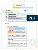 Evaluación 7° Básico - Lenguajeeee