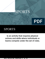 Types of Sports: Individual, Team, Ball and More