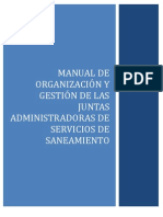 Guía JASS saneamiento