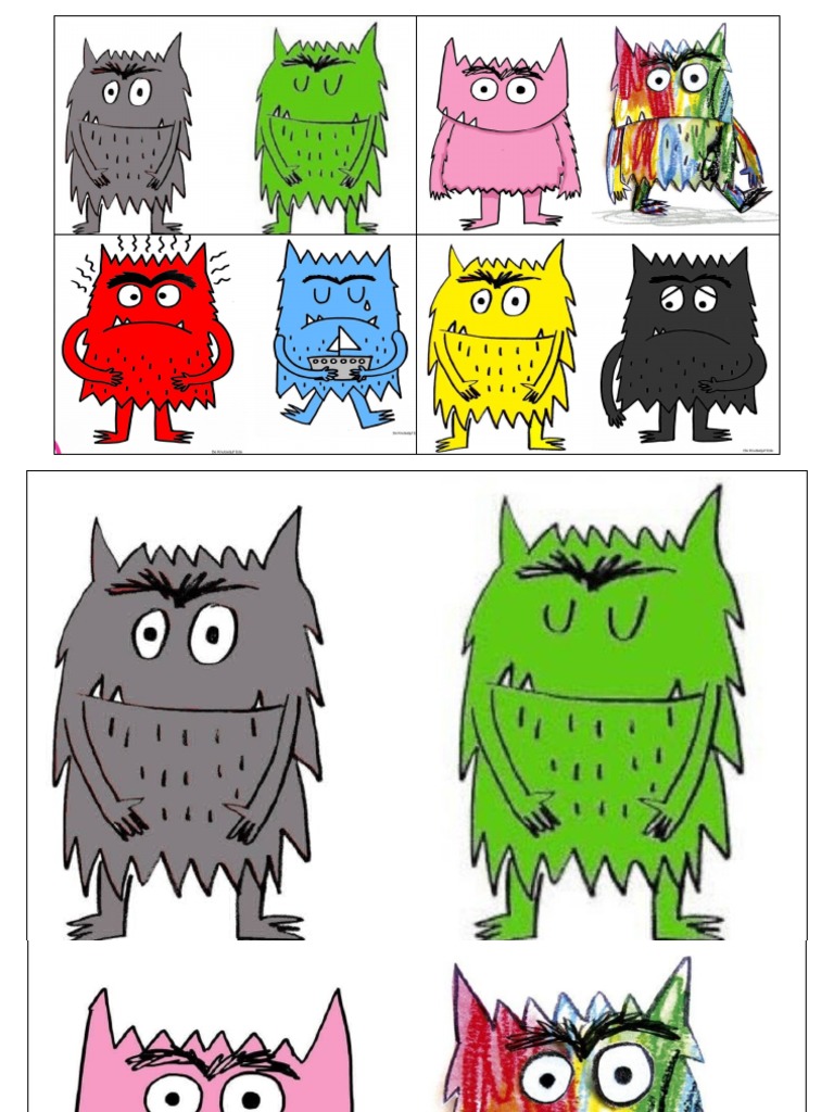 O monstro das cores pdf