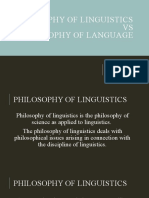 Bab 6 Philosophy of Linguistics or of Language
