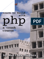Learn To Build With PHP - A Crash Course