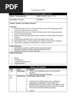 VOLLEYBALL Lesson Plan8 Tournament Day