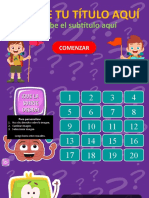 Plantilla de Juego Trivia (Editable)