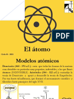 Modelos atómicos a través de la historia