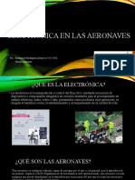 Electrónica en Las Aeronaves