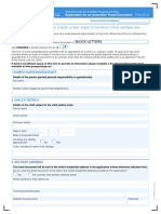 Child Subject To An Order Made Under State or Territory Child Welfare Law