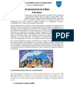 Día Internacional de La Mujer 8 de Marzo: I.E.P.A.C. "Instituto Gelicich"