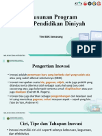 Penyusunan Program Inovasi Pendidikan Diniyah: Tim BDK Semarang