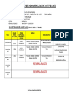 Planificador Semanal 4