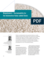 Biopolymers - Sustainability For The Automotive Value-Added Chain