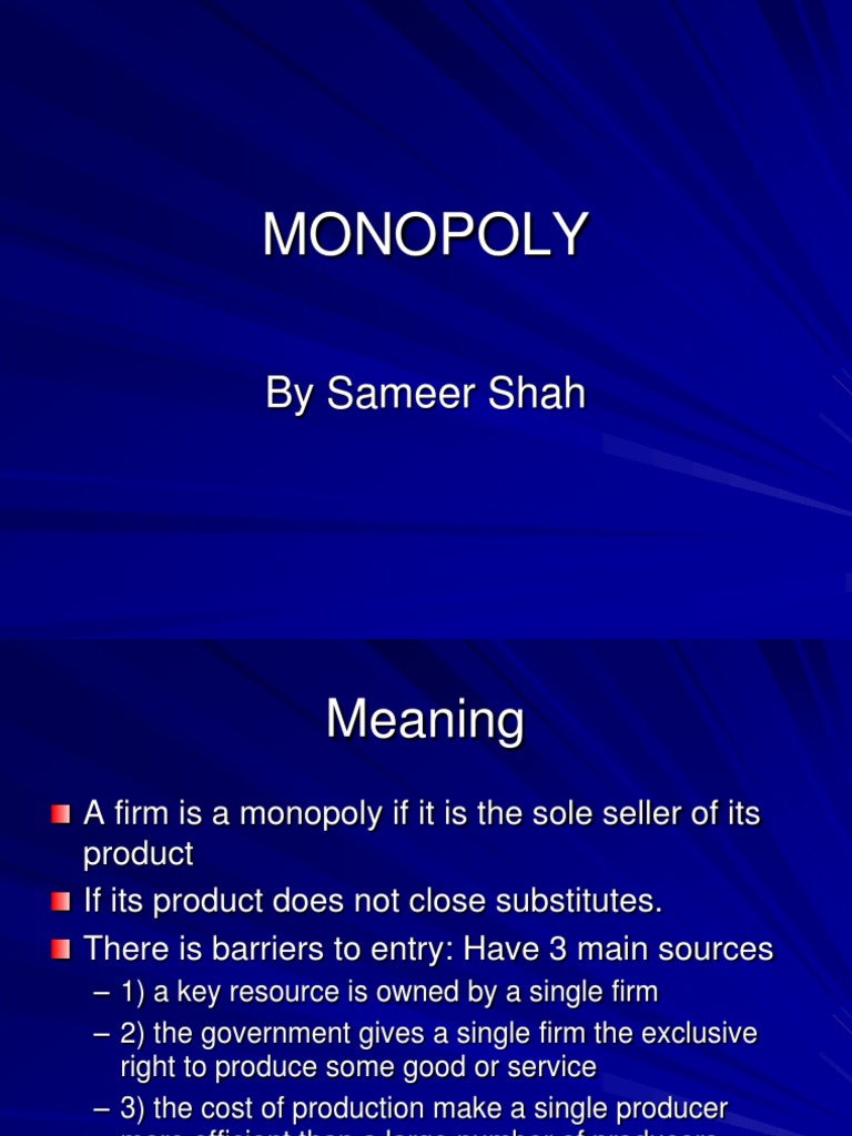Understanding Monopoly Economics | PDF | Monopoly | Marginal Cost