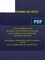 En El Nombre de Jesus