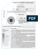 Advancedmid Certificate