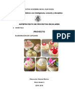 Proyecto 10mo C Anteproyecto Cupcakes