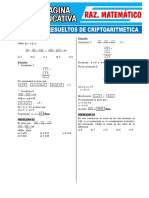 Ejercicios Resueltos de Criptoaritmetica Pagina Educativa