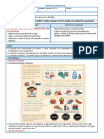 Sesión de Aprendizaje Comunicación