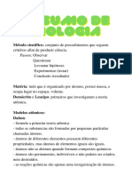 Resumo sobre os principais conceitos de biologia celular e molecular