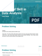 Tools and Skill in Data Analysis: Case Study