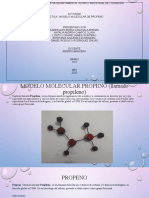 Practica-Modelo Molecular Propeno