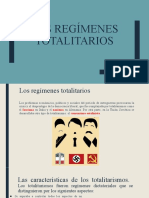 Los Regímenes Totalitarios