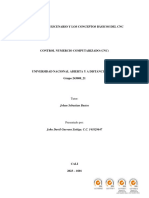 Identificar El Escenario Y Los Conceptos Básicos Del CNC: Johan Sebastian Bustos