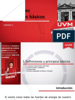 Definiciones y Principios Básicos: Unidad 1